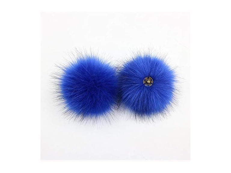 zorpia 12pcs DIY Knitting Hats Accessires - Blue) - Image 1