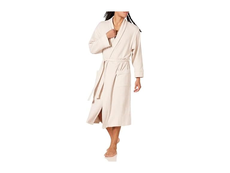 Amazon Essentials Men (5X-Large Big) Waffle Robe - Image 1