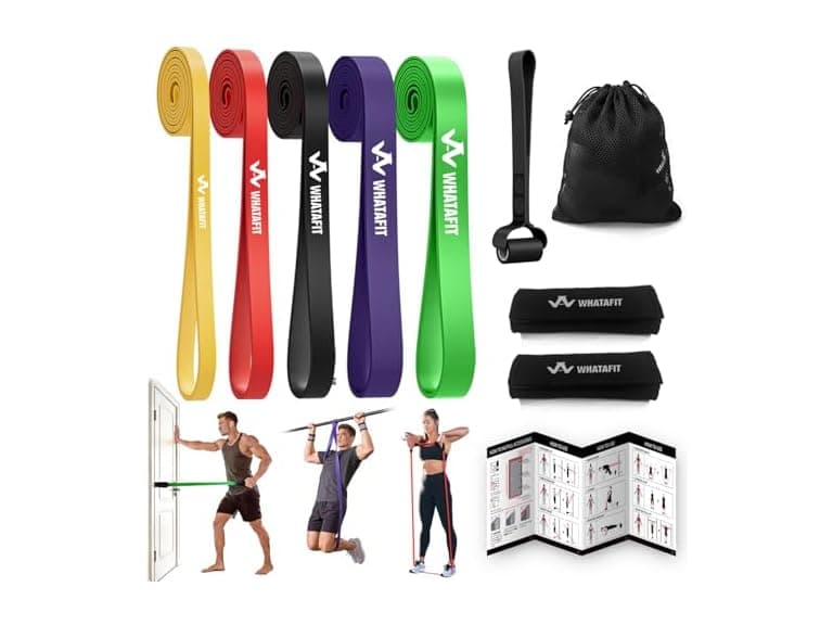 WHATAFIT Resistance Bands,Pull Up Assist Bands Wom - Image 1