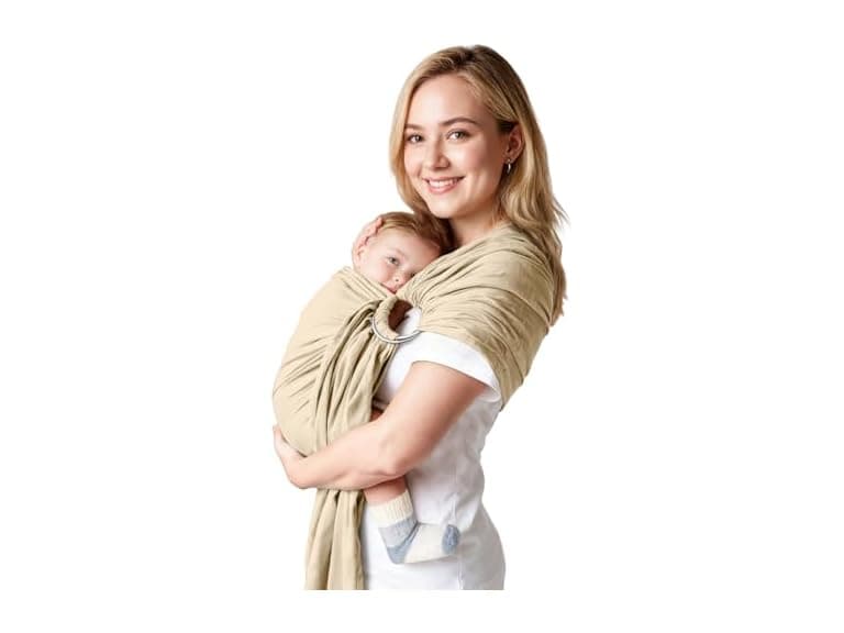 MISSWISDOM Baby Wrap Ring Sling - Image 1