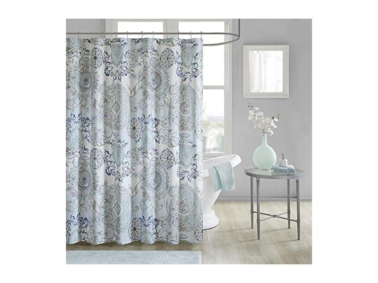 Madison Park Isla 100% Cotton Percale Shower - Image 1