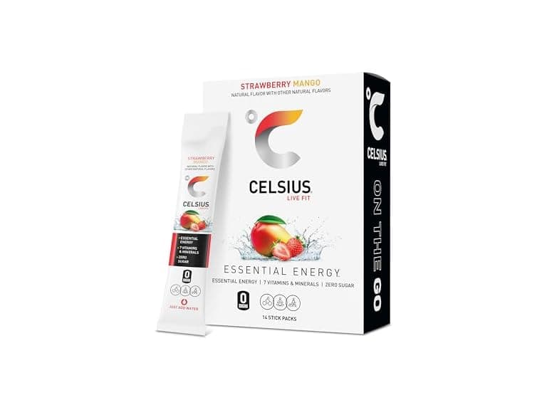 CELSIUS On The Go Strawberry Mango - Image 1