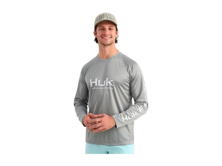 HUK Men's Standard Pursuit Vented Long Sharkskin - Image 1
