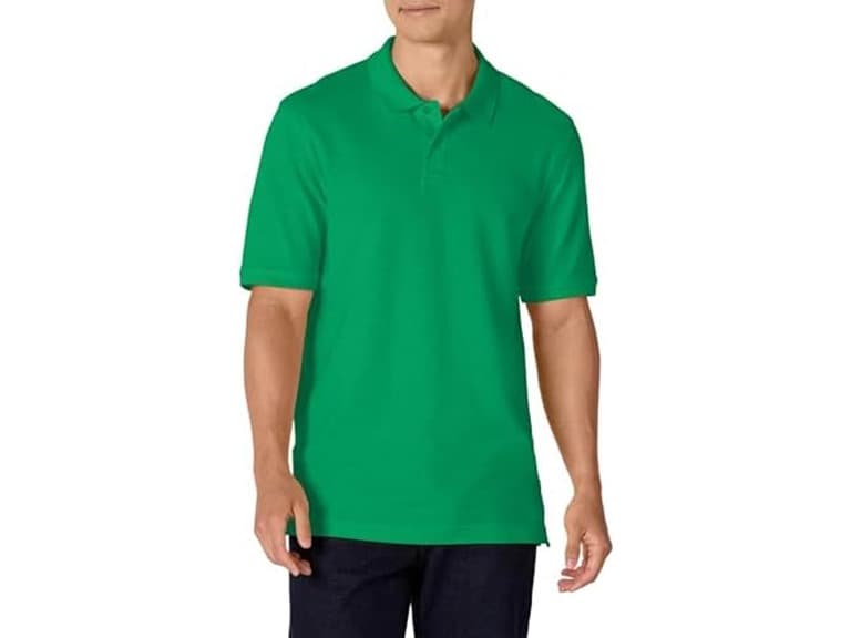 Amazon Essentials Men's Regular-Fit Cotton Pique Polo - Image 1