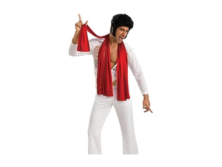 Rubies Men's (OS) Elvis Scarves (3) - Image 1