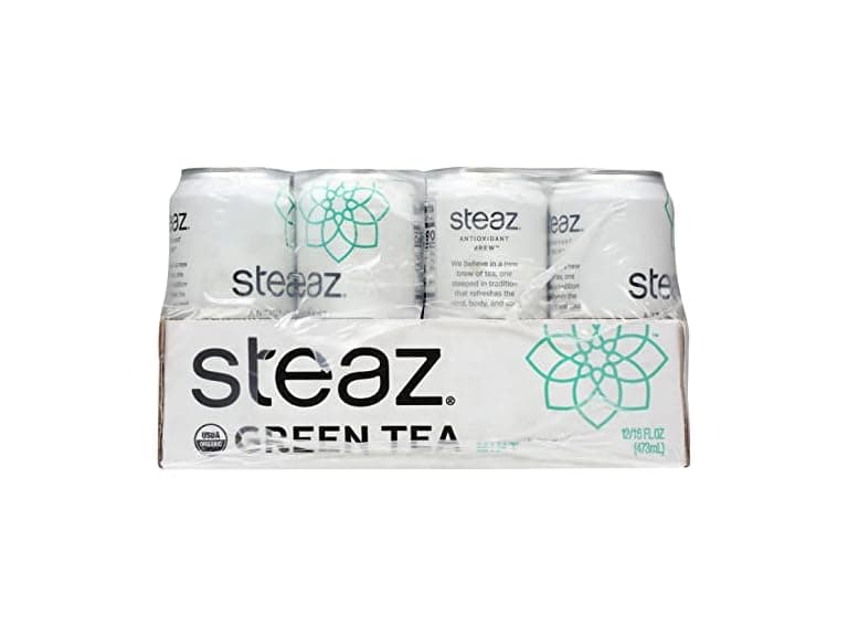 Steaz Mint Green Tea 16oz 12pk - Image 1