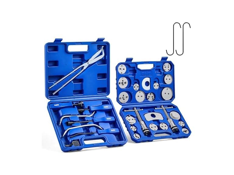 OMT 32pc Dual Brake Tool Kit w Caliper Compressor - Image 1