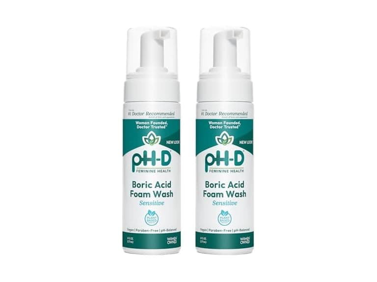 pH-D Boric Acid Foam Wash Sensitive 2pk - Image 1