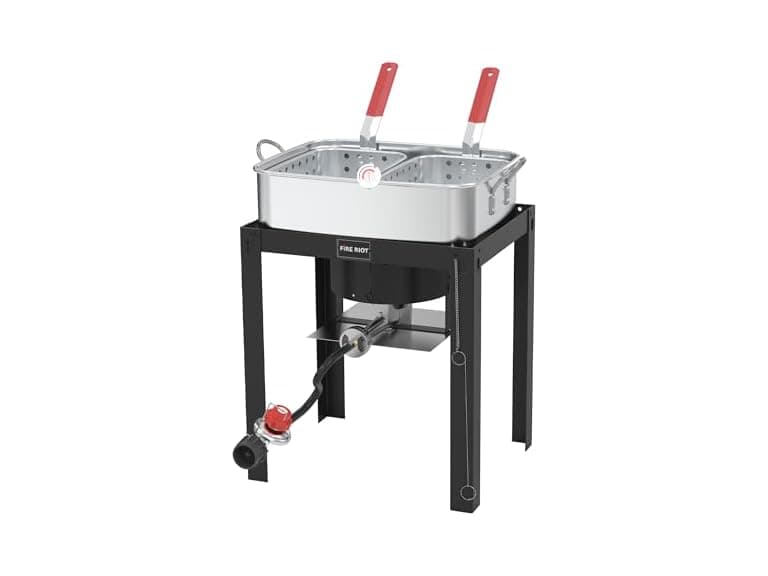 FIRE RIOT Outdoor Propane Deep Fryer - Image 1
