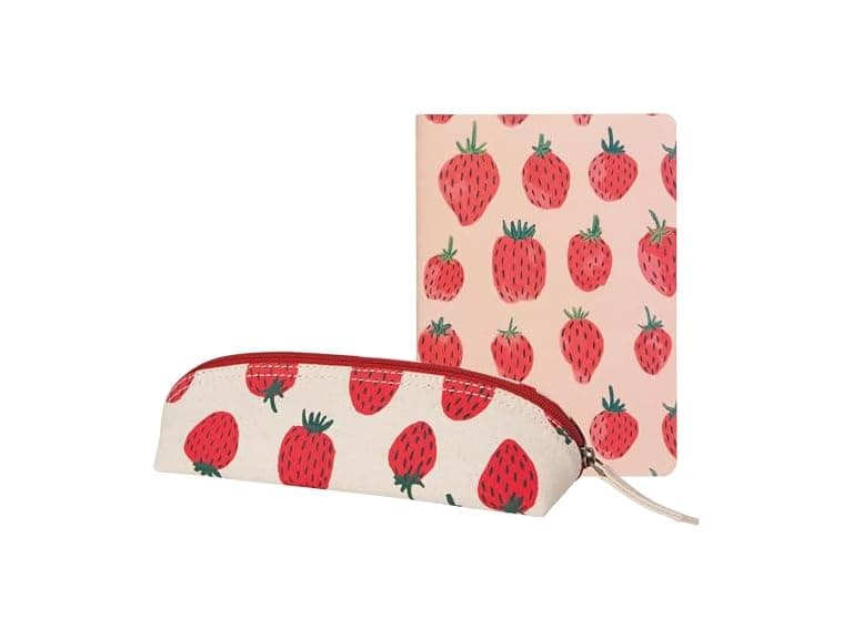 Jubilee Berry Sweet Notebook Pencil Case Paper Set - Image 1