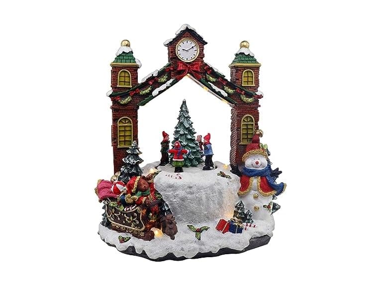 Top Treasures Christmas Village Clock Tower - Image 1