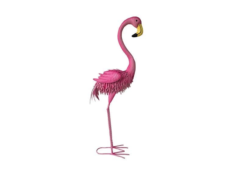 Santa's Workshop Inc. 40" Iron Flamingo - Image 1