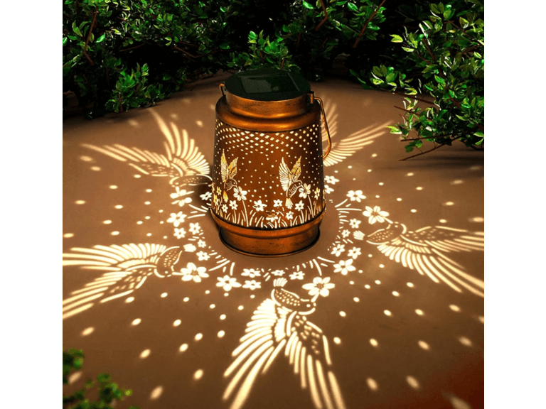 Hakol Hummingbird Solar Lantern Outdoor Hanging - Image 1