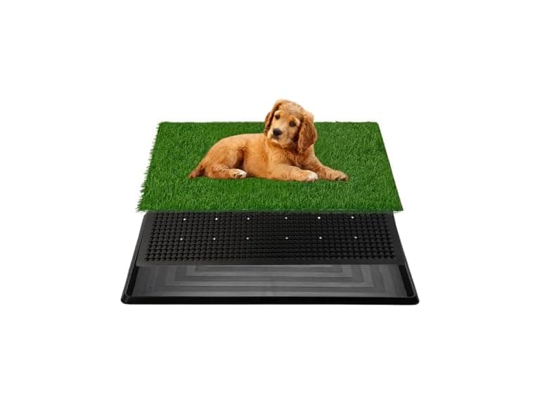 Dog Litter Box with Grass – 16 x 20 inch - Image 1
