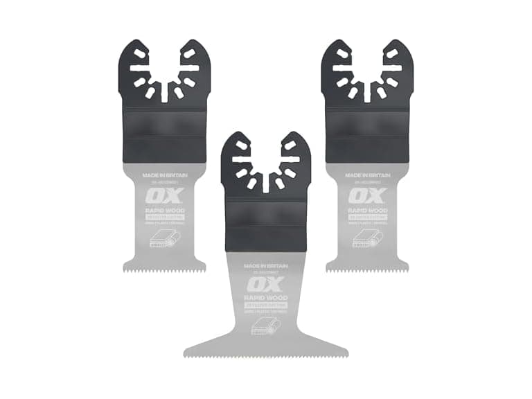 OX OX-P184402 OX Premium Oscillating Tool Blades 3 Pack - Image 1
