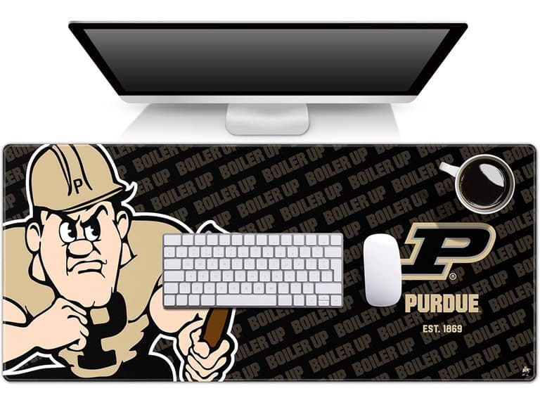 YouTheFan NCAA Purdue Boilermakers Logo Series Desk Pad - Image 1