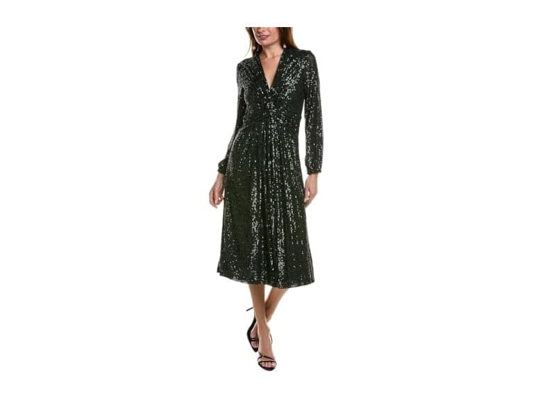 Anne Klein (12) Front Twist Midi Blouson SLV - Image 1