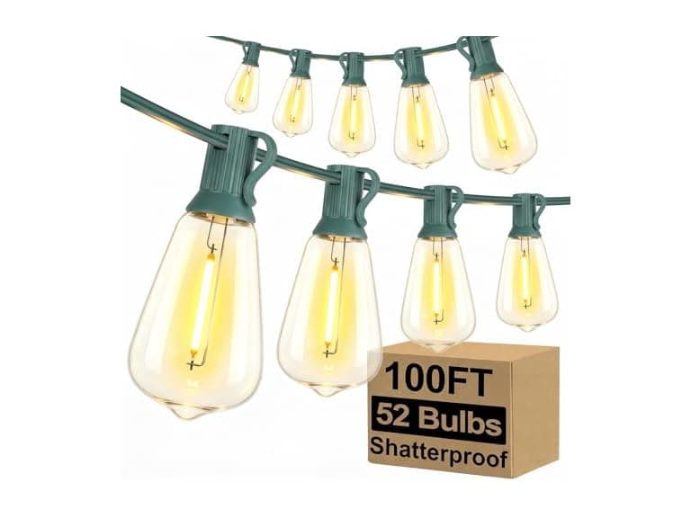Brightever LED String Lights 52 Bulbs - Image 1