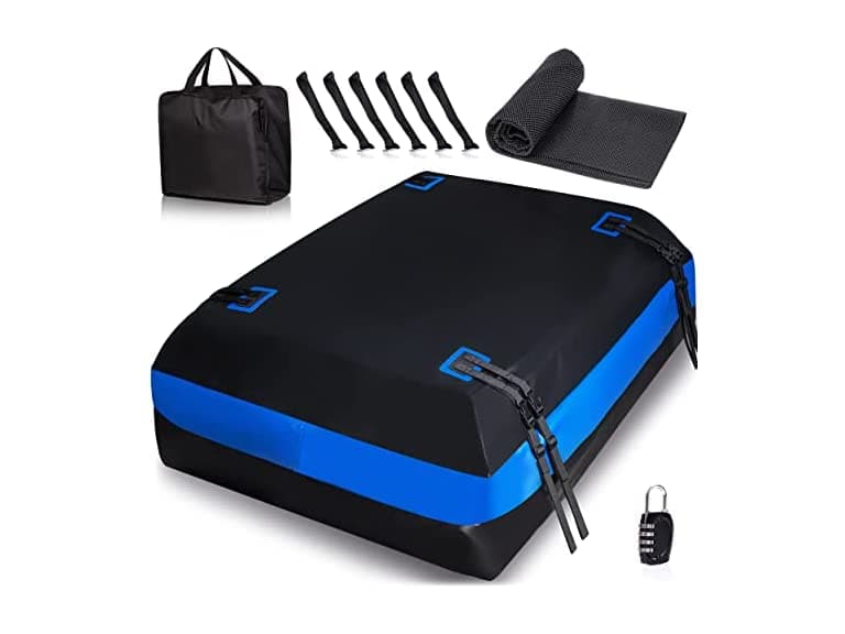 Zone Tech OR0036 Car Roof Cargo Bag 21 Cubic Ft - Image 1