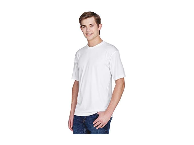 Ultraclub Men (L) Dry Basic Performance T-Shirt - Image 1