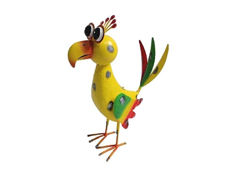 15" Iron Yellow Bird - Image 1