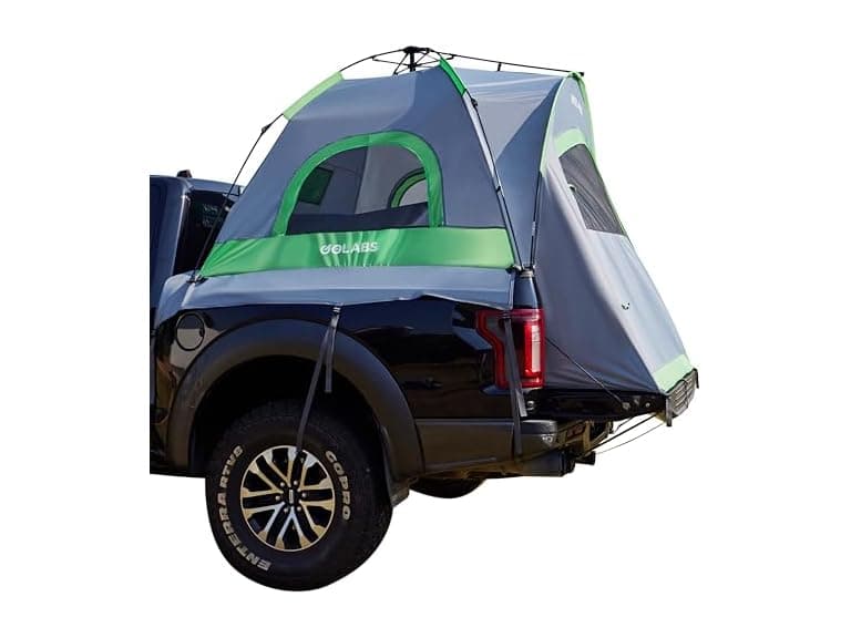 Golabs Truck Bed Tent for 5-6 Ft Bed, Grey - Image 1
