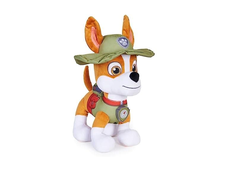 Paw Patrol Talking Tracker 12-Inch Tall Interactive Plush - Image 1