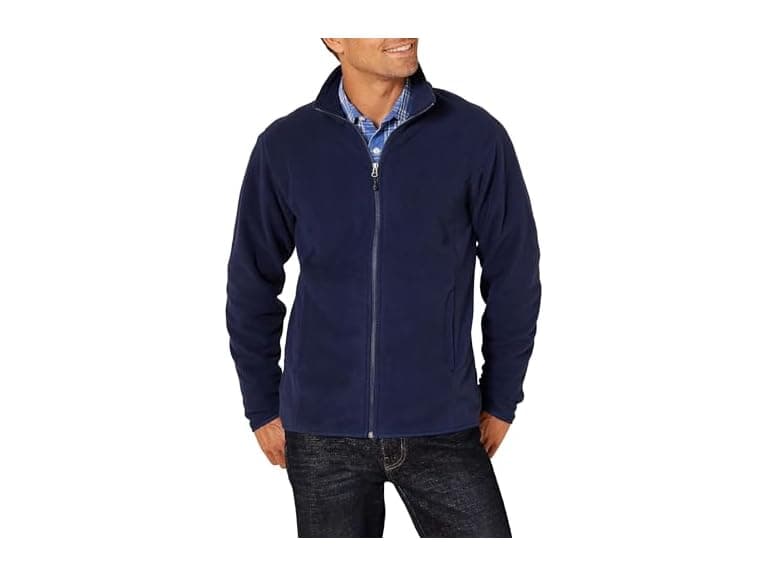 Amazon Essentials Men X-Small Full-zip Jacket Navy - Image 1