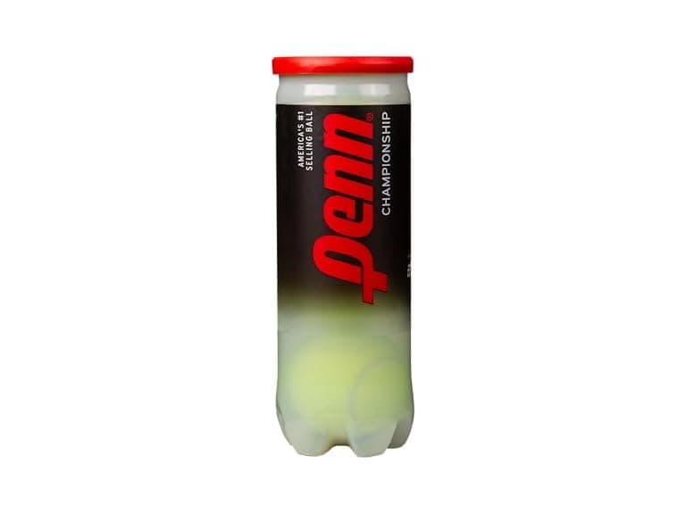 Penn Championship Tennis Balls - Regular Duty Felt Pressurized Tennis Balls - 1 Can, 3 Balls (Open Box) - Image 1