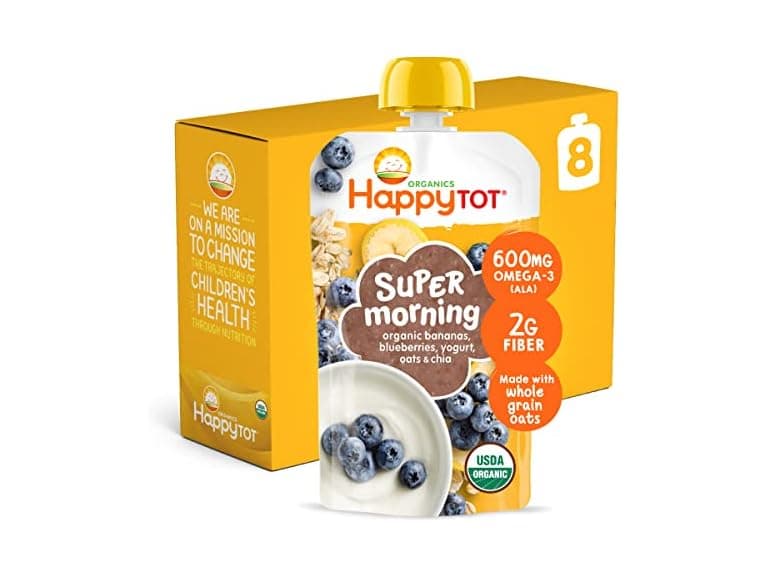 8PK Organic Super Morning Fruit & Oat Blend - Image 1