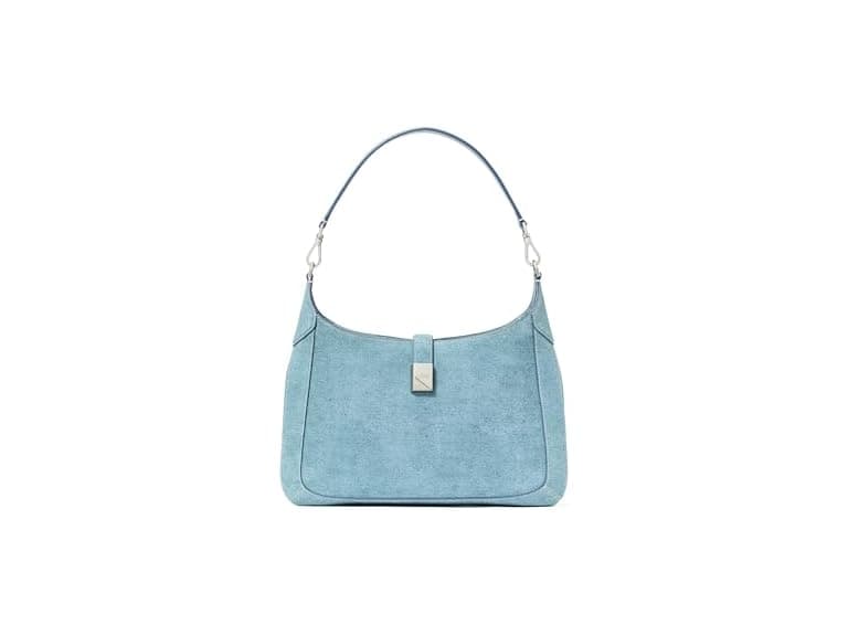 Kate Spade Deco Denim Suede Hobo - Image 1