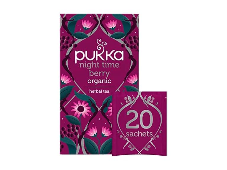 20CT Pukka Organic Night Time Berry Herbal Tea - Image 1