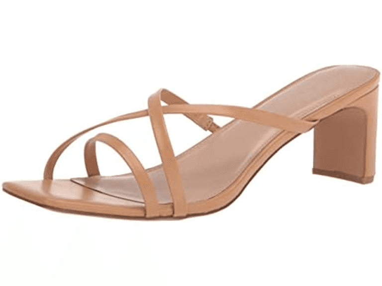 The Drop Women's Amelie Strappy Square Toe Heeled Sandal - Image 1