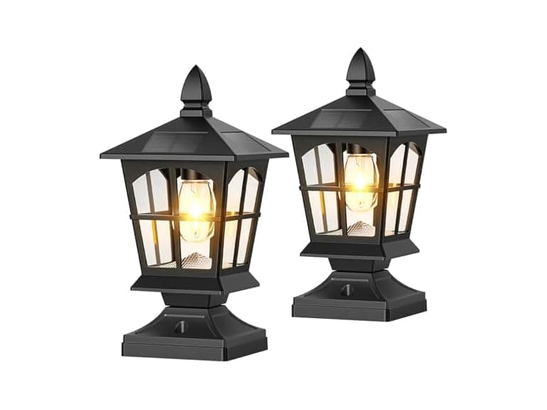 Brightever Edison Solar Post Light - Image 1
