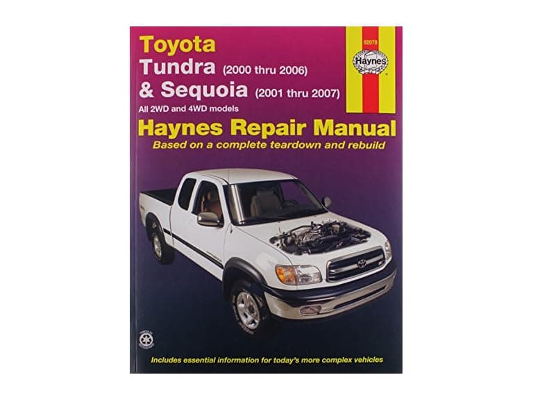 Haynes Toyota Tundra, 00-'06 & Sequoia - Image 1