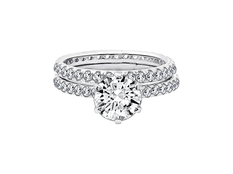 Amazon Essentials Ring 1ct Platinum - Image 1