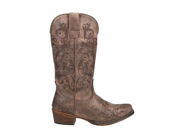 ROPER Womens Tall Stuff Embroidery Boots, 6.5 (Open Box) - Image 1