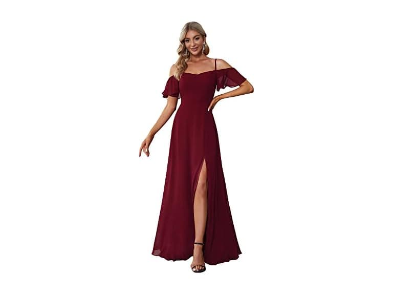 Ever-Pretty Women (16) V Neck Sequin Tulle Us12 - Image 1
