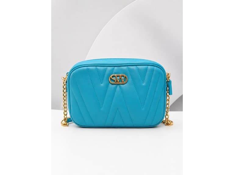 Stuart Weitzman Leather Crossbody Bag - Image 1