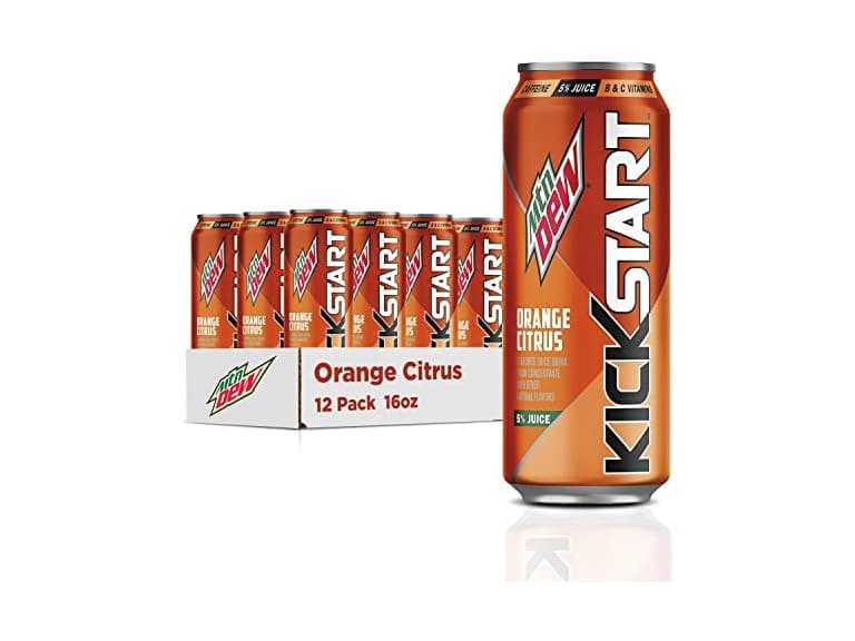 Mountain Dew Kickstart, Orange Citrus, 12Pk - Image 1