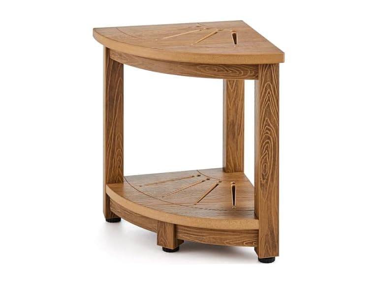 VEVOR Corner Shower Bench - Image 1