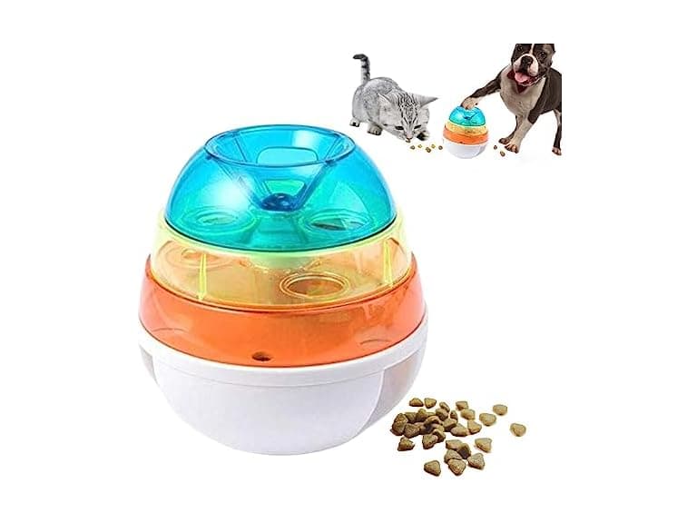Egg Shape IQ Tumble Food Dispensing Tumbler B - Image 1