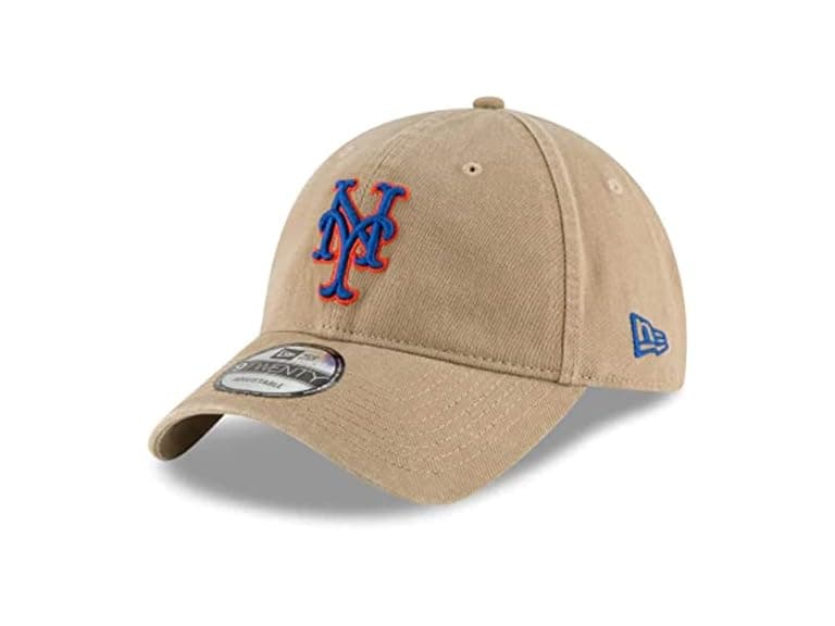 Mets Khaki 9TWENTY Adjustable Hat - Image 1