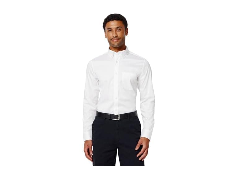 Amazon Essentials Men Slim Stretch Wrinkle Shirt - Image 1
