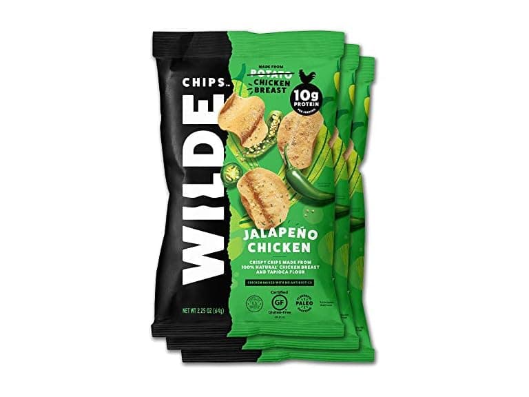 Jalapeño Chicken Chips by Wilde Chips, 3 Pack - Image 1