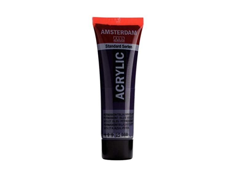 Amsterdam Acrylic Tube 20ml Blue Violet 568 - Image 1