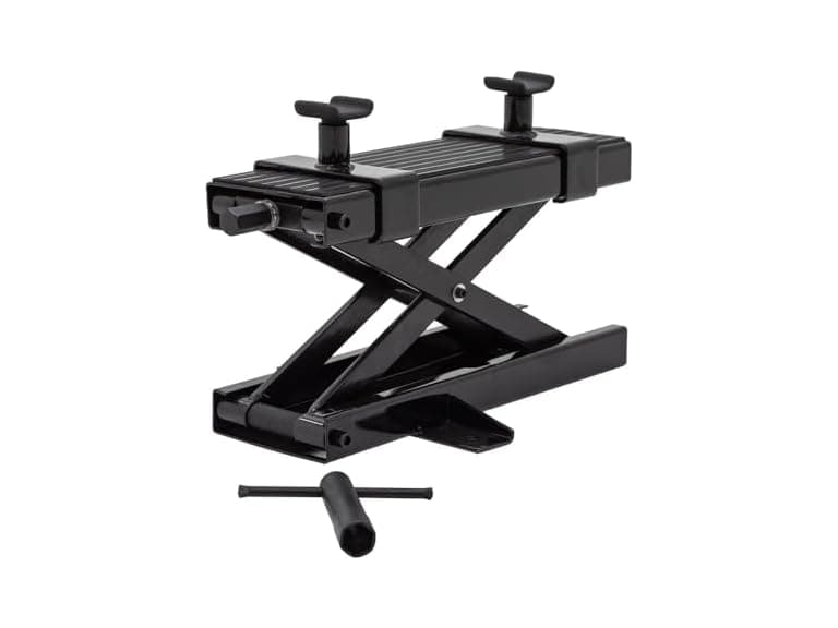 Black Widow Steel Motorcycle Jack - Image 1