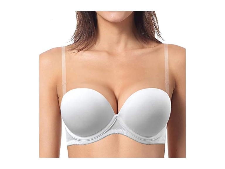 Ybcg Women (32B) Push Up Strapless Padded Add Bra - Image 1