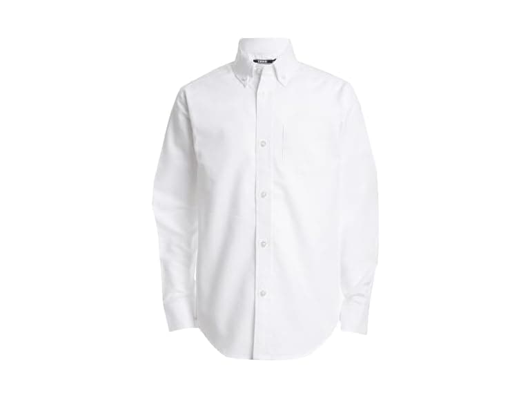 IZOD Boys 14 Long Sleeve Solid Button-down Shirt - Image 1