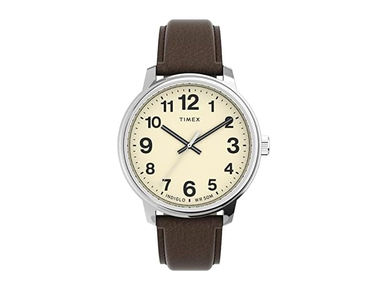 Timex Men 43mm Easy Reader Bold Watch - Image 1
